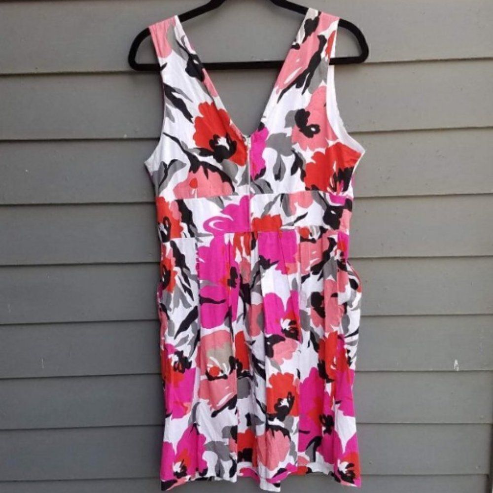 Cool Summer Floral Dress by Corey P size 14 - Picture 3 of 6